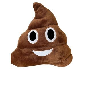 pile of poop emoji plush